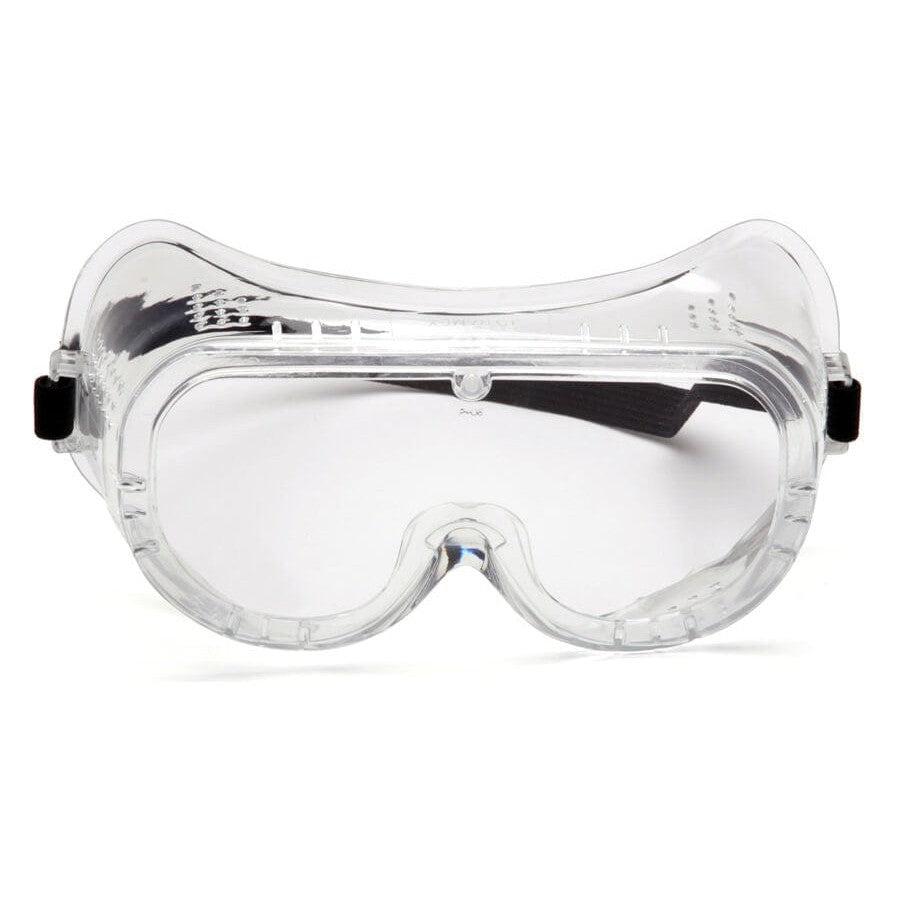 Pyramex G201 Perforated Goggle with Clear Lens - Front