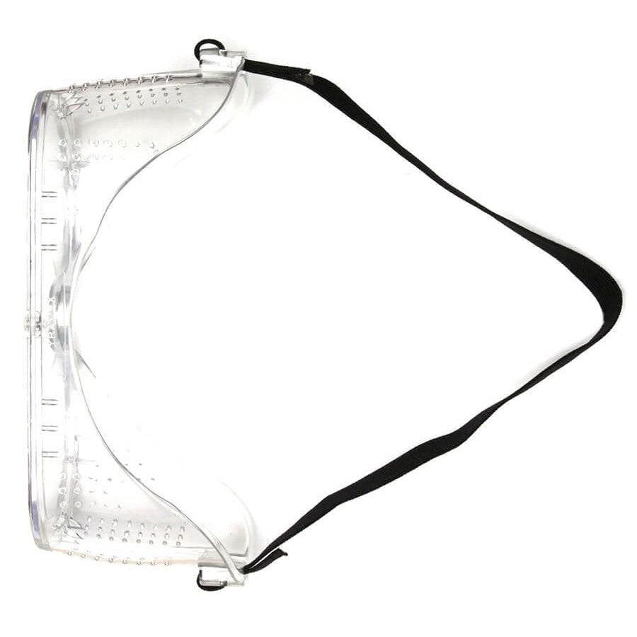 Pyramex G201T Perforated Goggle with Clear Anti-Fog Lens - Top