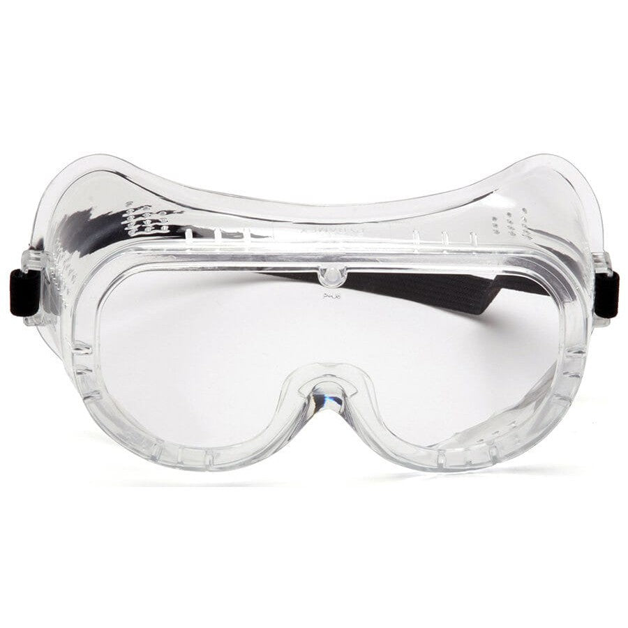 Pyramex G201T Perforated Goggle with Clear Anti-Fog Lens - Front