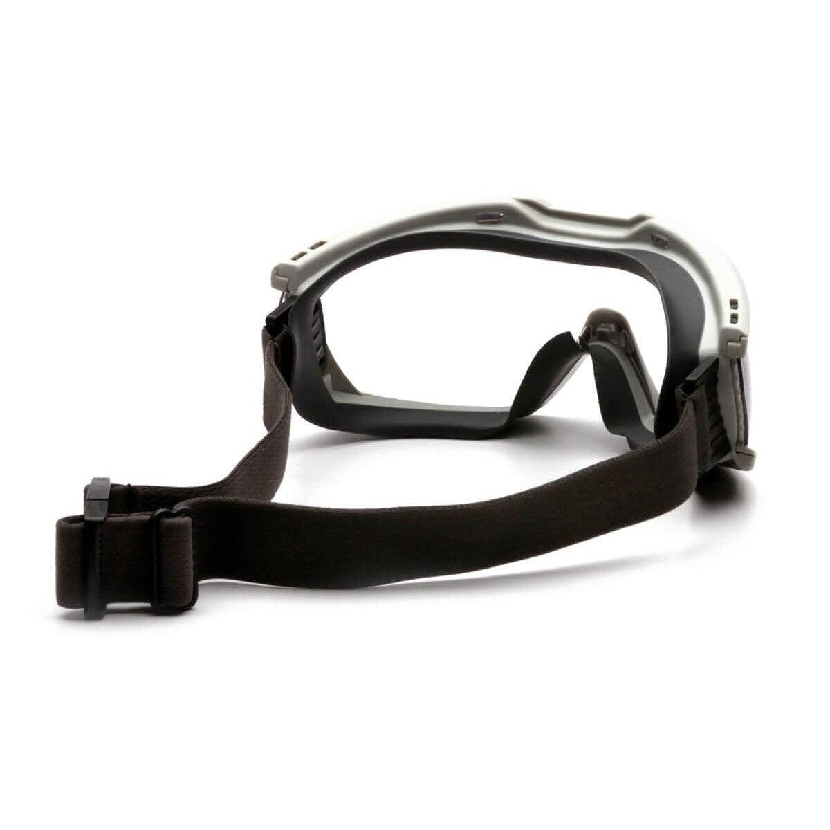 Pyramex Capstone Ballistic Safety Goggles G604T2 Back View