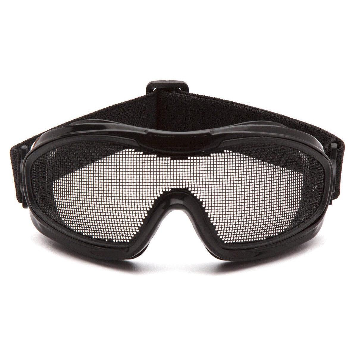 Pyramex G9WMG Safety Goggles with Wire-Mesh Lens - Front View