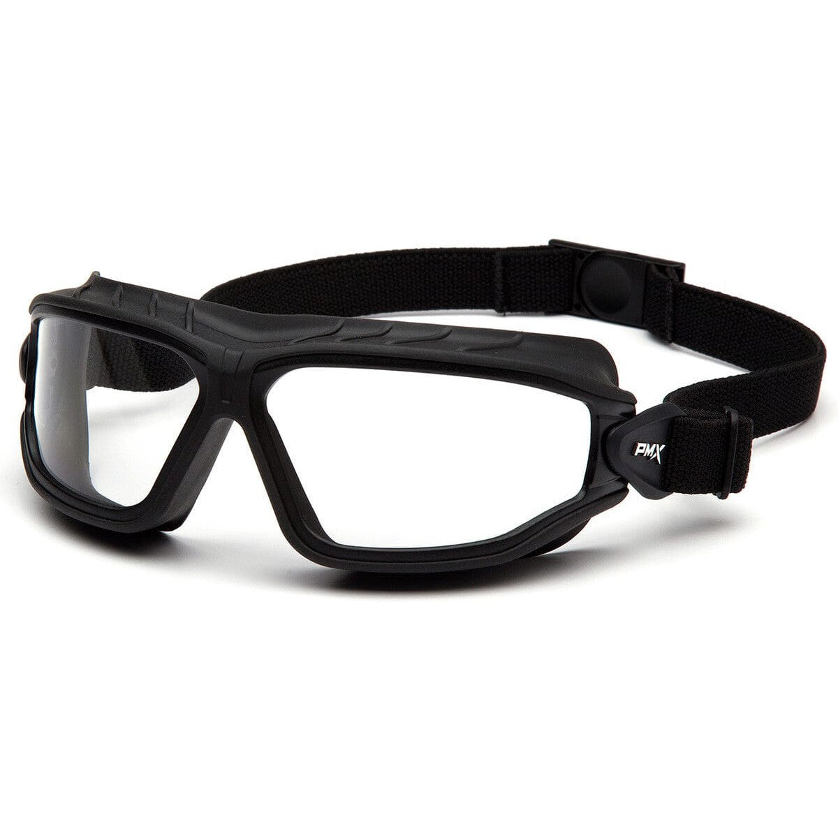 Pyramex Torser Safety Goggles with Black Frame and Clear H2MAX Anti-Fog Lens GB10010TM