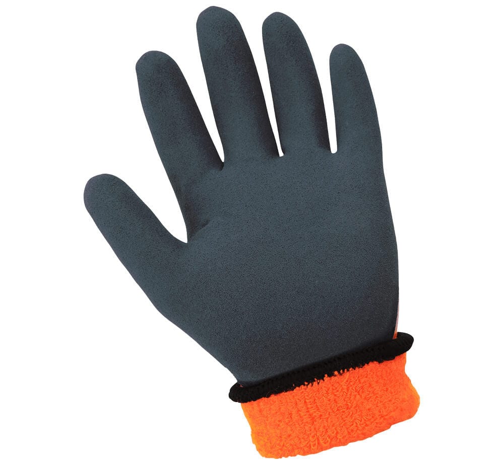 Global Glove 380INT Ice Gripster High-Visibility Water-Resistant Gloves GG-380INT - Palm View