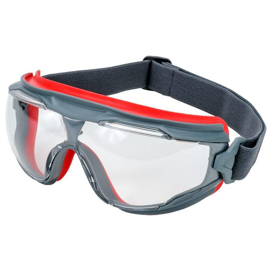 3M GoggleGear 500 GG501SGAF Gray Frame Clear Scotchgard Anti-Fog Lens