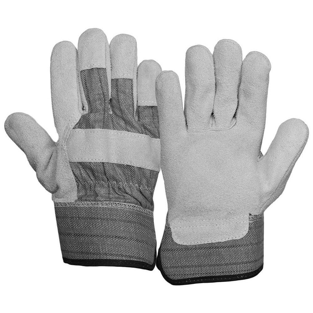 Pyramex Leather Palm Gloves with Wing Thumb (12 Pair)