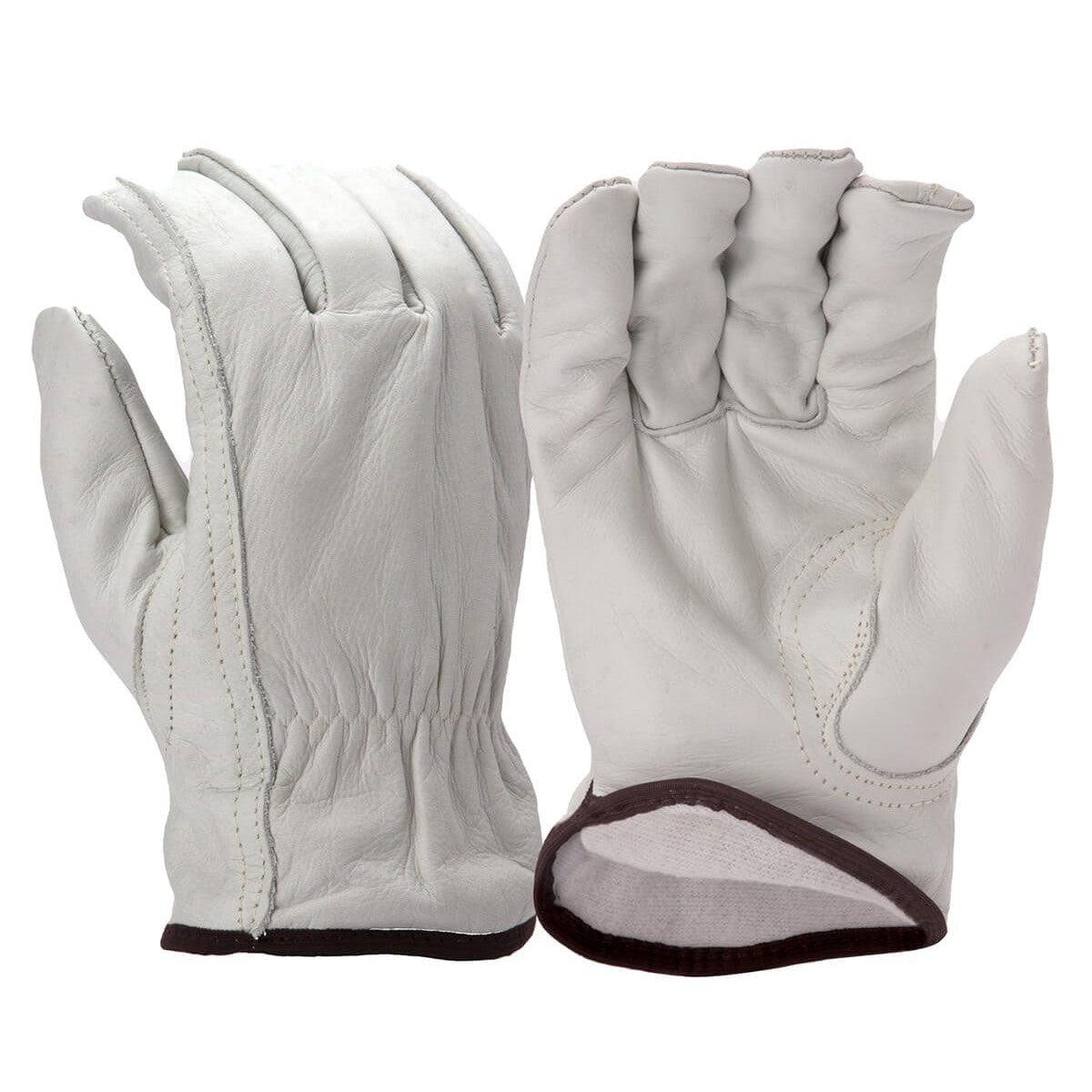 Pyramex GL2006K Winter Insulated Cowhide Leather Gloves w/ Keystone Thumb (12 Pair)
