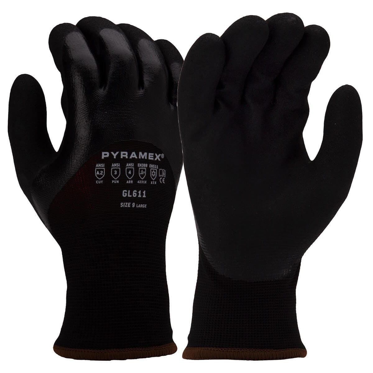 Pyramex GL611 Winter Cut-Resistant Gloves