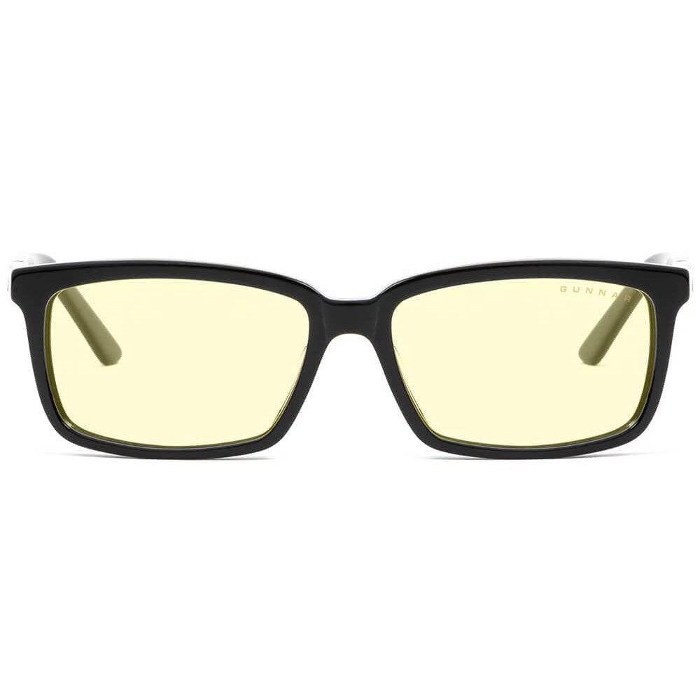 Gunnar Haus Computer Glasses with Onyx Frame and Amber Lens - Front