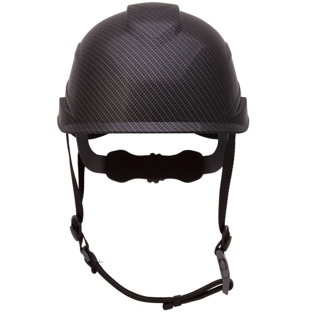 Pyramex Ridgeline XR7 Cap Style Hard Hat with 6-Point Ratchet Suspension - Front View