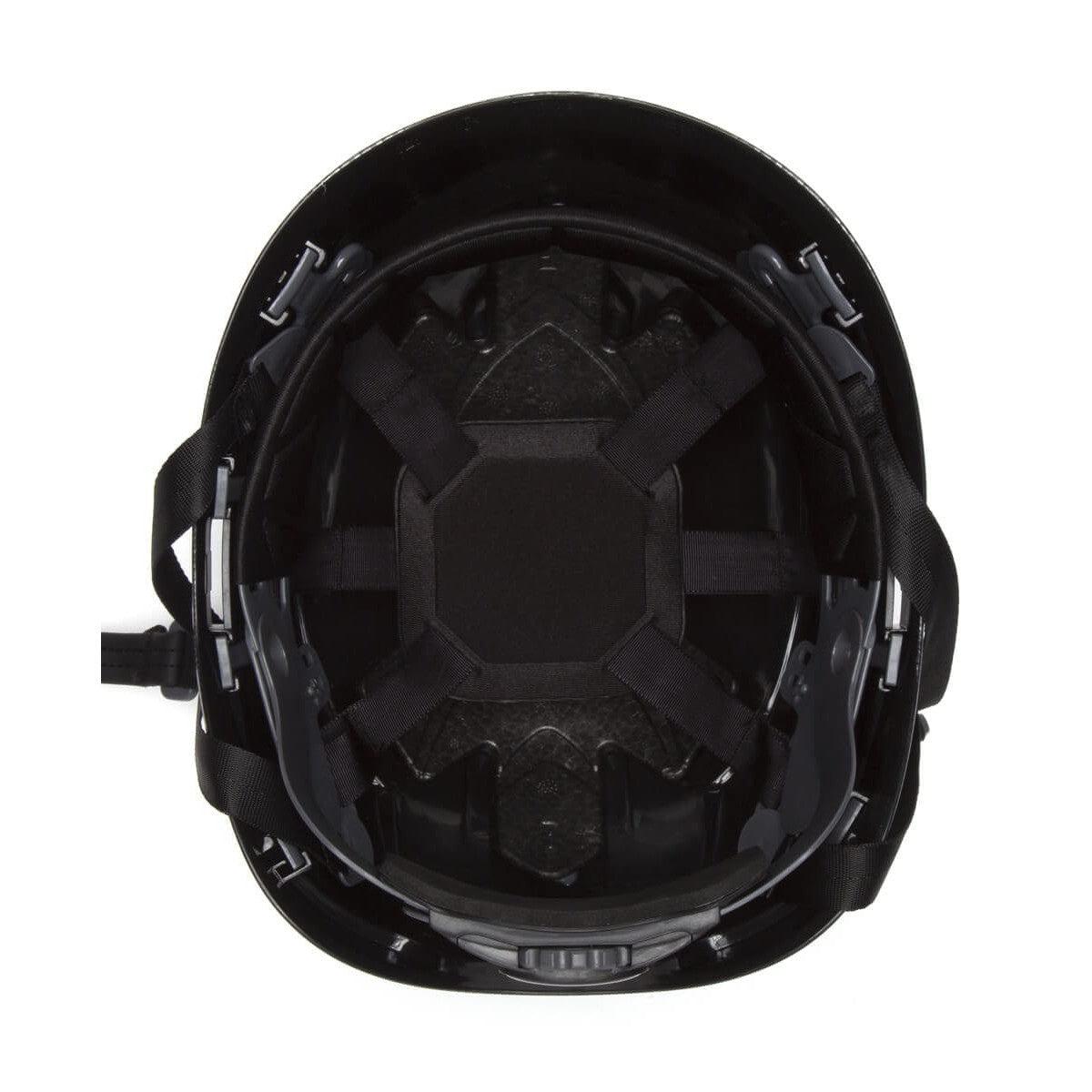 Pyramex Ridgeline XR7 Cap Style Hard Hat with 6-Point Ratchet Suspension - Interior View