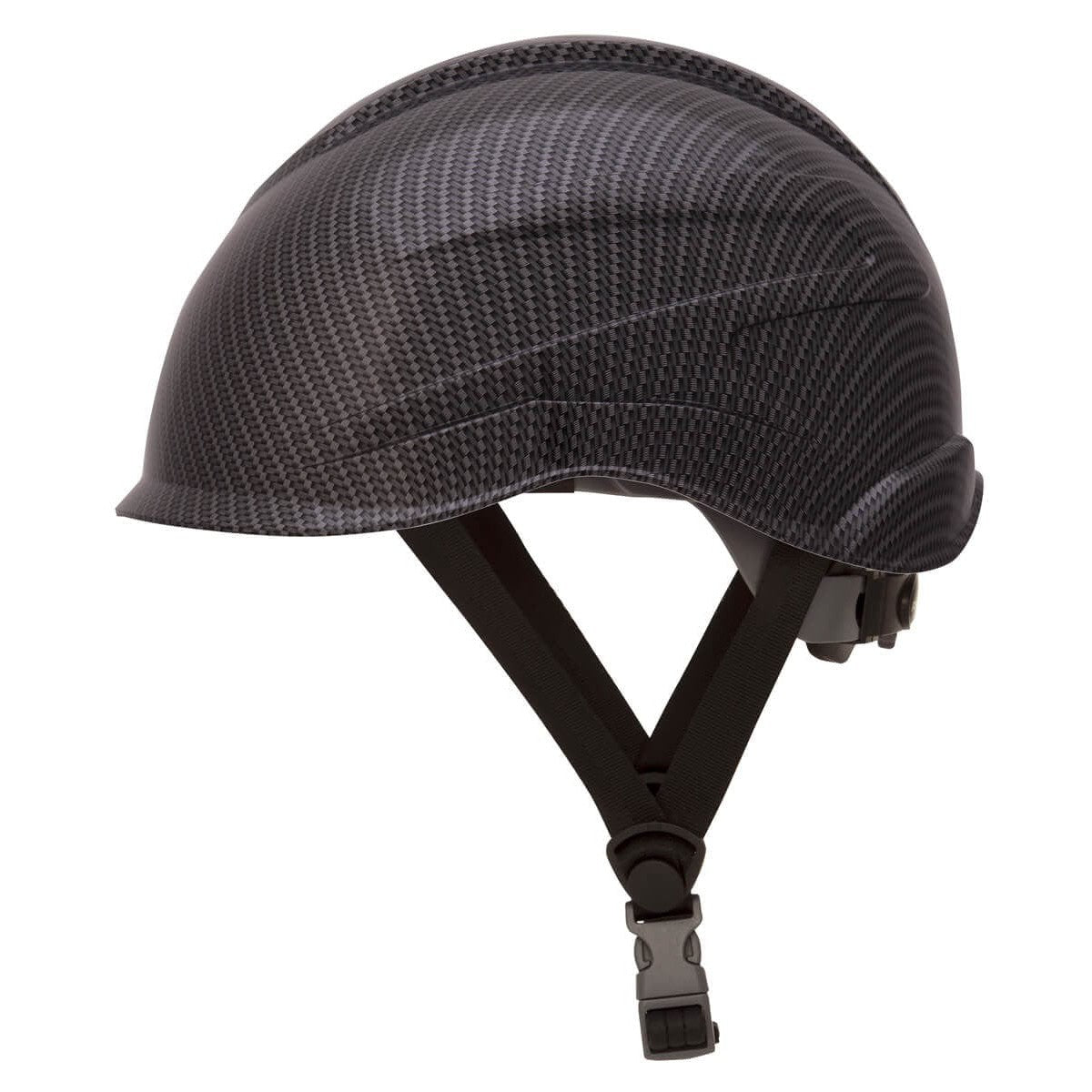 Pyramex Ridgeline XR7 Cap Style Hard Hat with 6-Point Ratchet Suspension - Side View