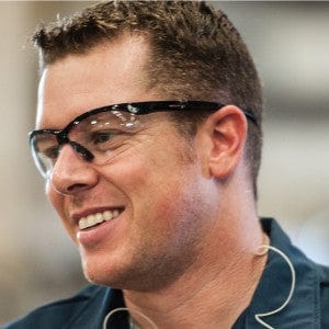 KleenGuard Nemesis Safety Glasses with Black Frame and Clear Lens in Factory