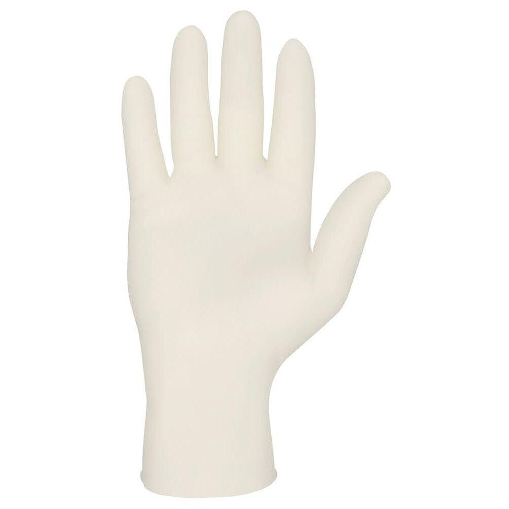 MCR SensaTouch Disposable Gloves, Natural Latex, Medical Grade, Powder Free, 5-Mil (Box 100) - Glove
