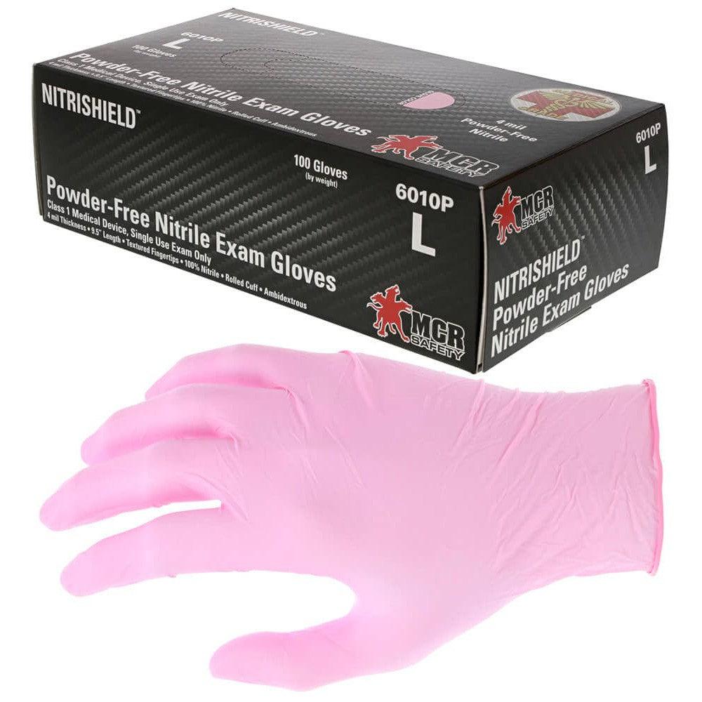 Nitrile Powder 2024 Free Pink Gloves 1000PCs (1 Case) MEDIUM