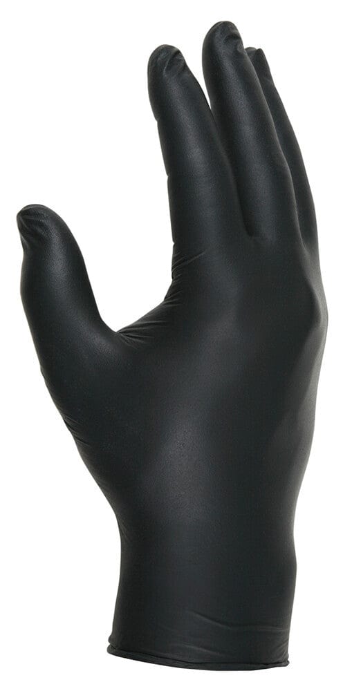 MCR NitriShield Stealth Disposable Industrial-Grade 3-mil Nitrile Gloves