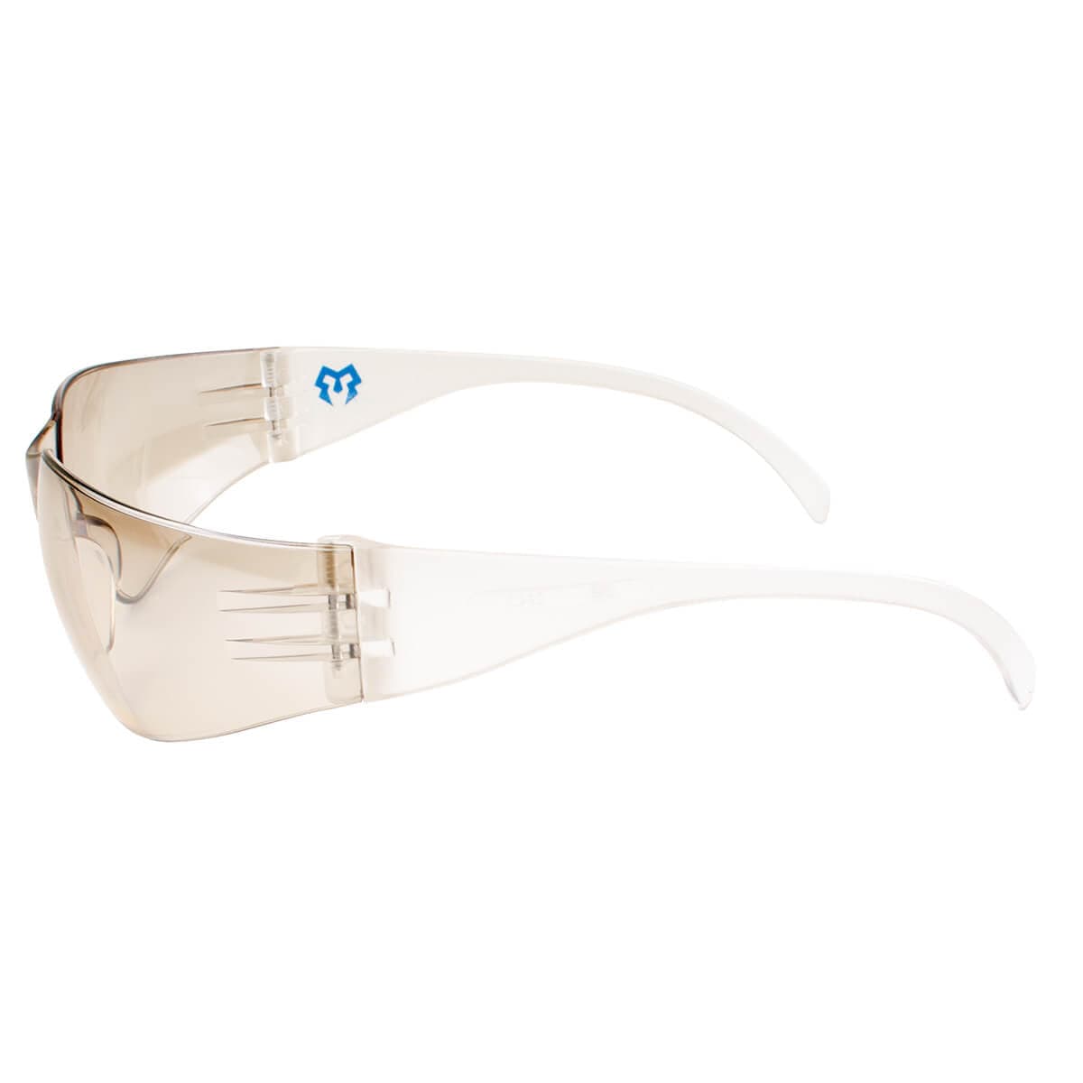 METEL M10 Safety Glasses with Indoor/Outdoor Mirror Lenses Side View