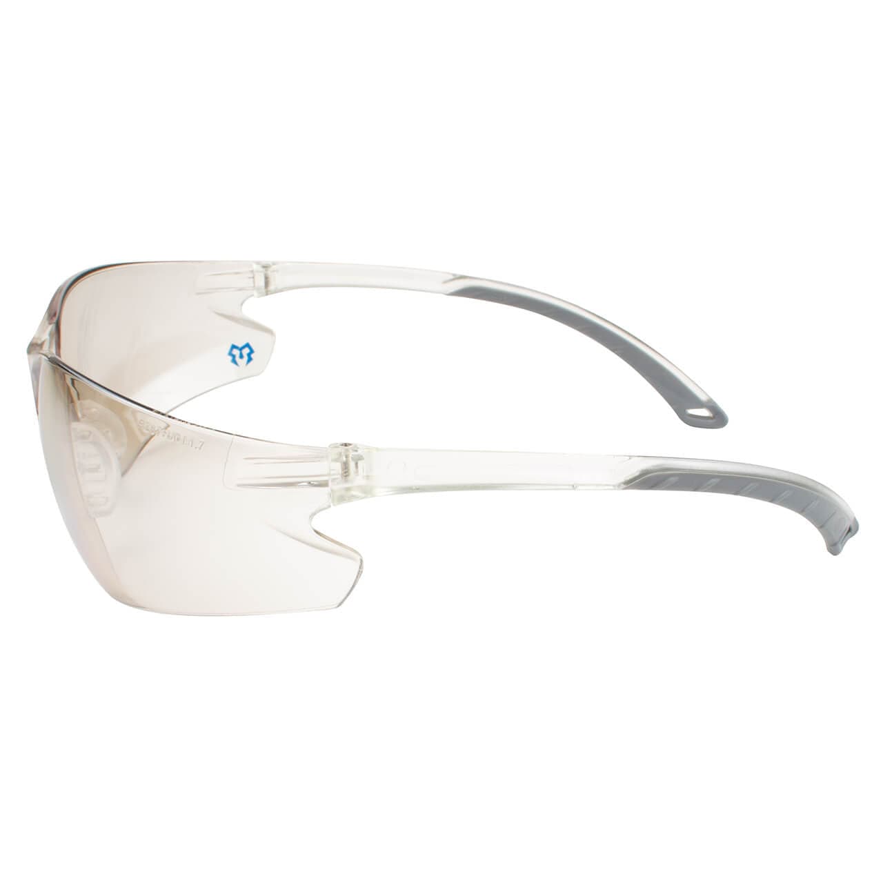 Metel M20 Safety Glasses with Indoor/Outdoor Mirror Lenses Side View