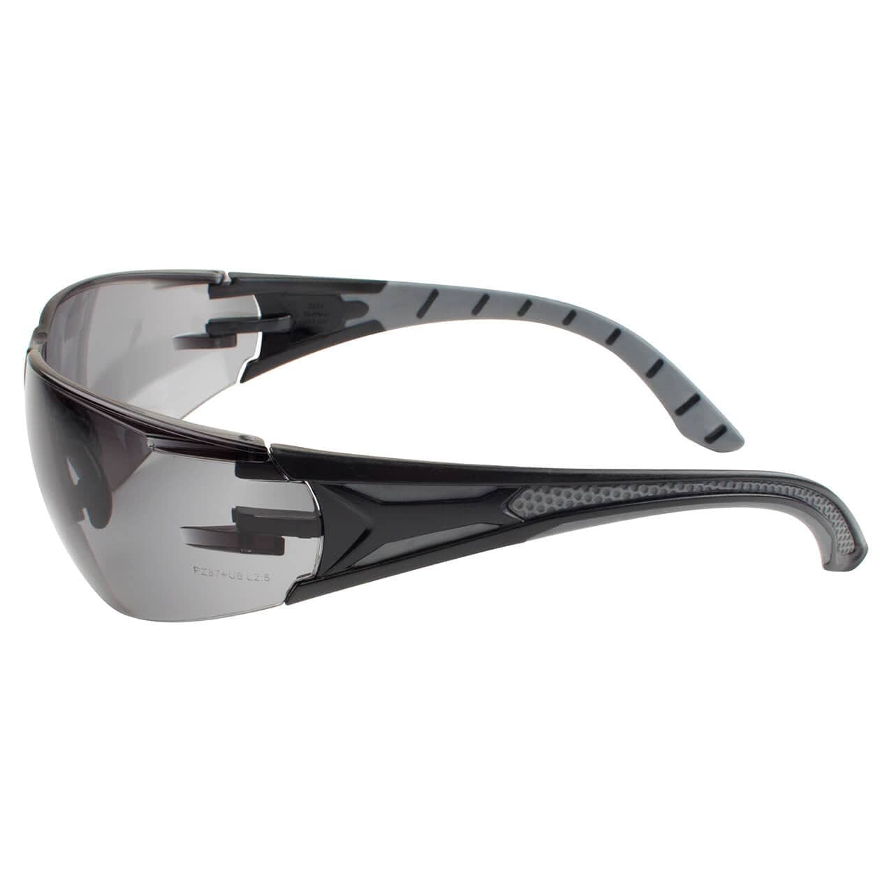 Metel M50 Safety Glasses with Gray Anti-Fog Lenses Side View