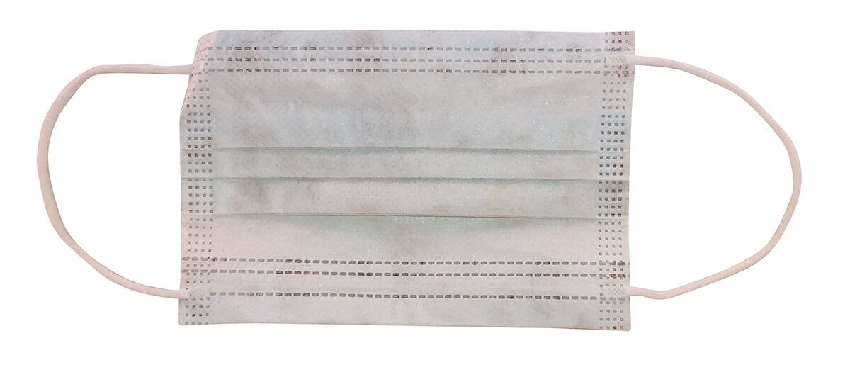 Disposable 3-Ply Face Mask For Children, FDA-Registered (50-Pack) - Back View