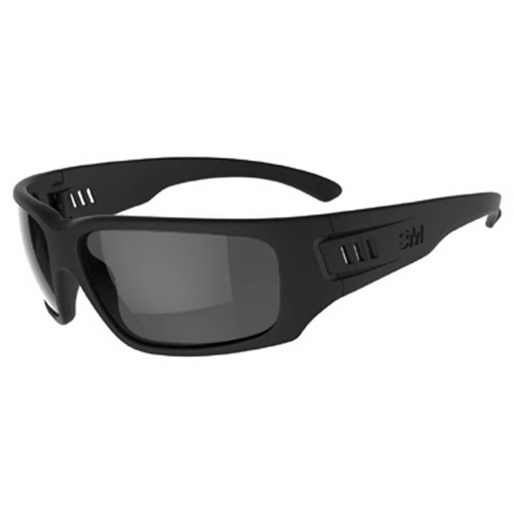 3M Maxim Elite 1000 Safety Glasses with Black Frame and and Gray Anti-Fog Lens MXE1002SGAF-BLK