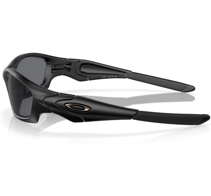 Oakley SI Straight Jacket 11-013 Matte Black with Grey Lens Front Side View