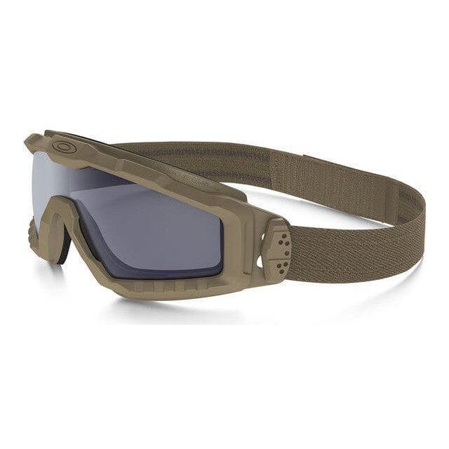 Oakley SI Ballistic Halo Goggle with Terrain Tan Frame and Grey Lens