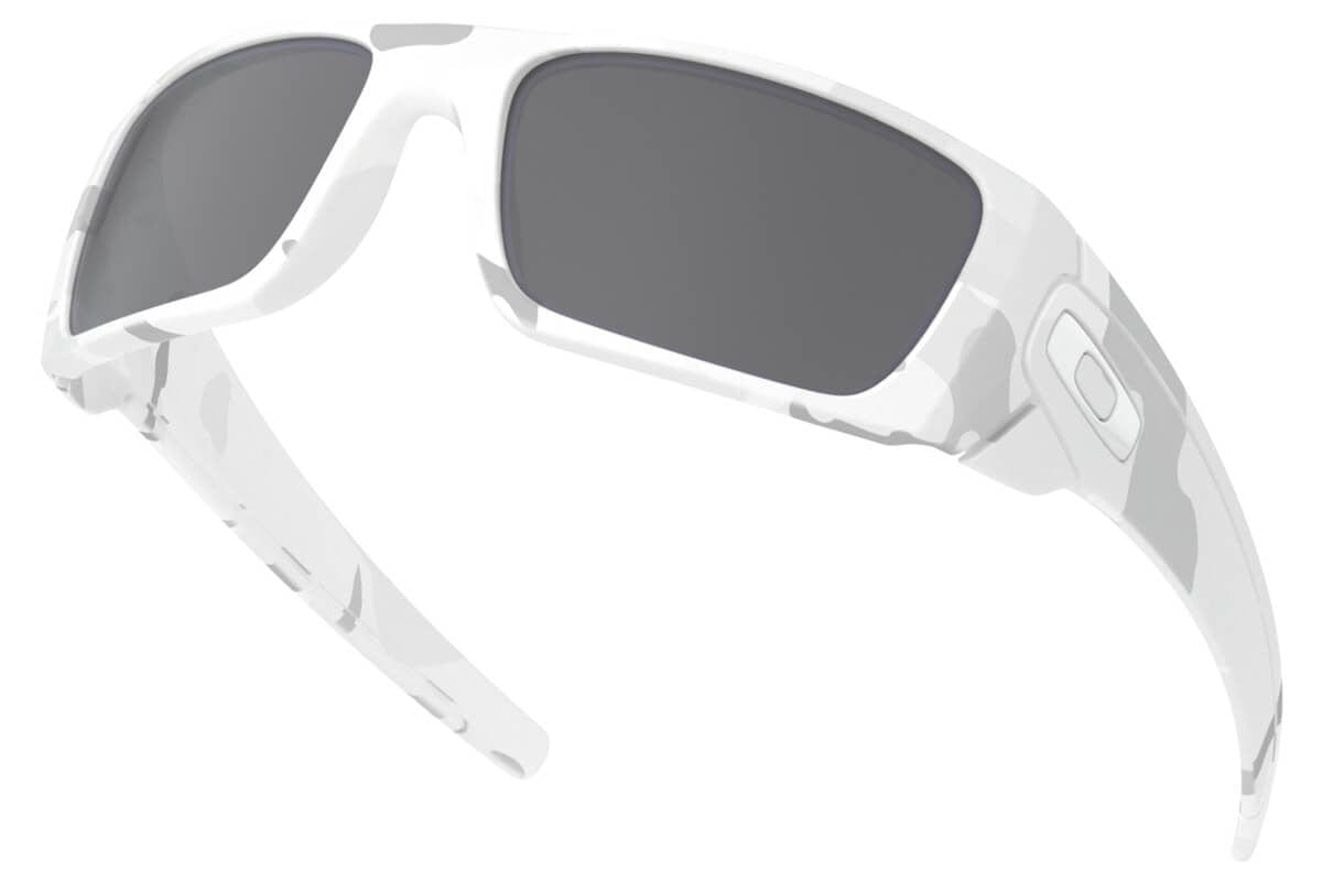 Oakley SI Fuel Cell Sunglasses with Multicam Alpine Frame and Black Iridium Lens OKT-OO9096-G6 - Angle View