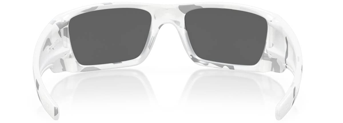 Oakley SI Fuel Cell Sunglasses with Multicam Alpine Frame and Black Iridium Lens OKT-OO9096-G6 - Back View