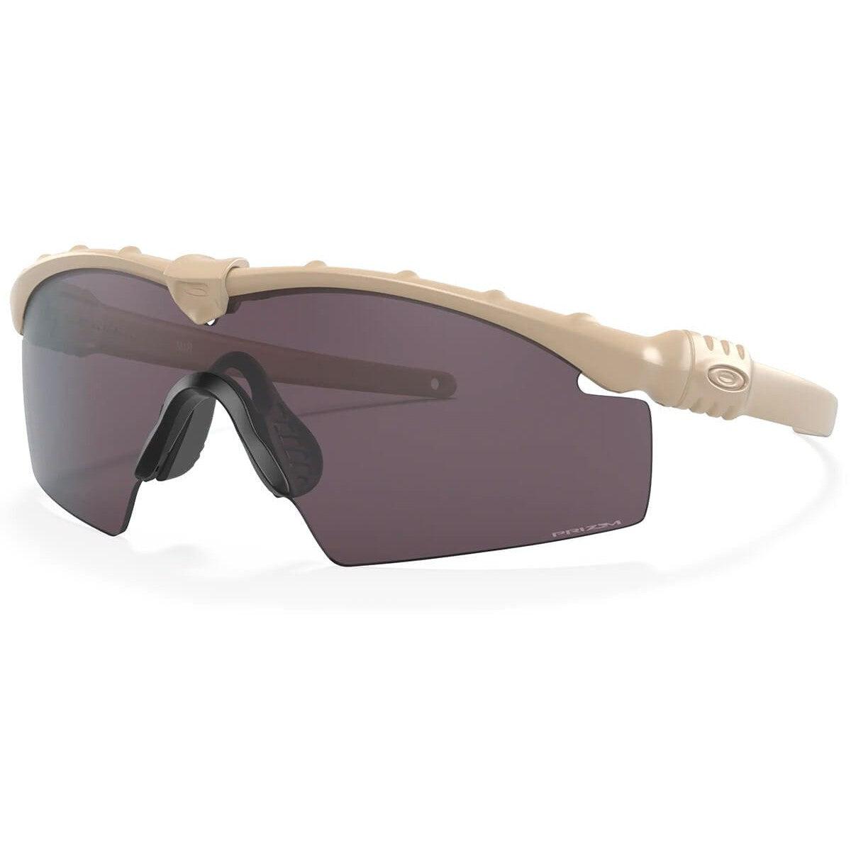 Oakley SI Ballistic M Frame 3.0 with Bone Frame and Prizm Grey Lens OO9146-3432 Front View 1