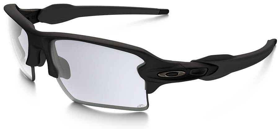 Oakley SI Flak 2.0 XL Sunglasses Matte Black Frame Photochromic Lens OO9188-40