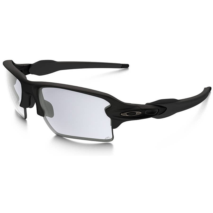 Oakley SI Flak 2.0 XL Sunglasses Matte Black Frame Photochromic Lens OO9188-40