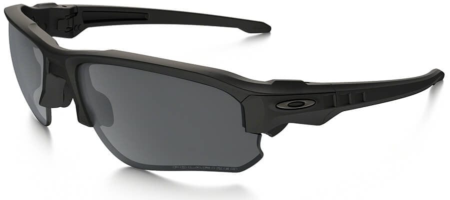 Oakley SI Speed Jacket Sunglasses with Matte Black Frame and Grey Polarized Lens