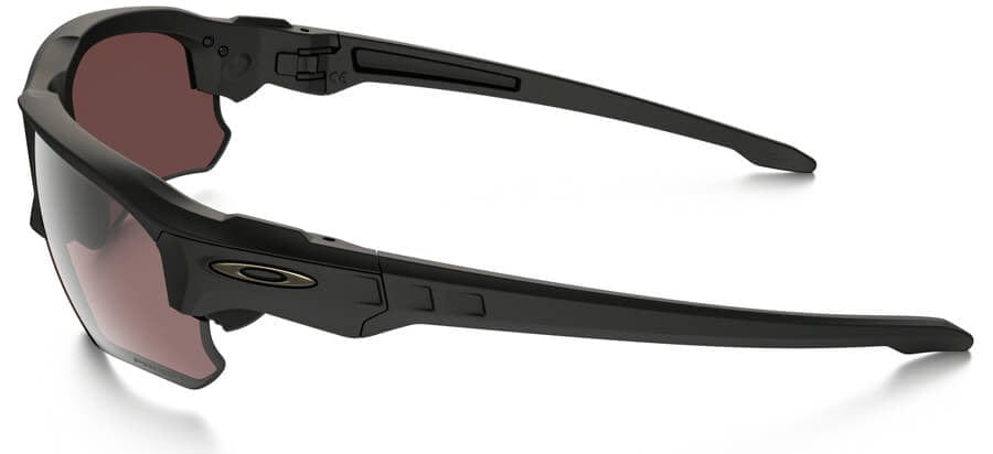 Oakley SI Speed Jacket Sunglasses Array with Matte Black Frame and Prizm TR22, Prizm TR45 and Clear Lenses - Side