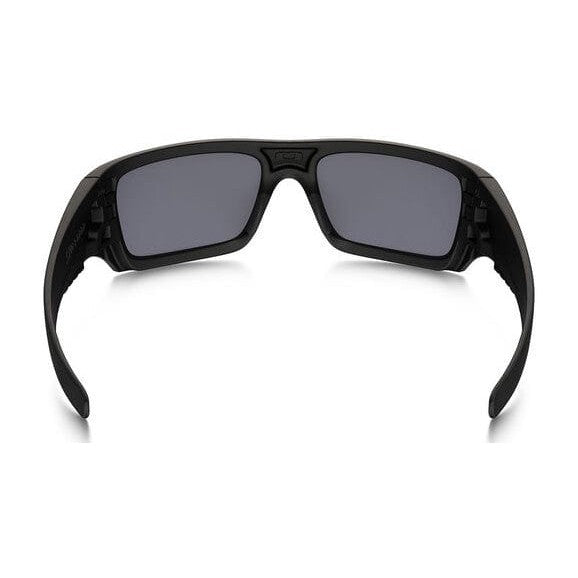 Oakley SI Ballistic Det Cord Sunglasses with Matte Black Tonal Flag Frame and Grey Lens - Back