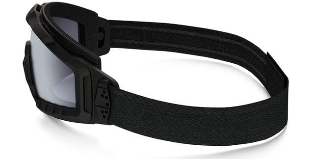 Oakley SI Ballistic Halo Goggle with Matte Black Frame and Grey Lens Side