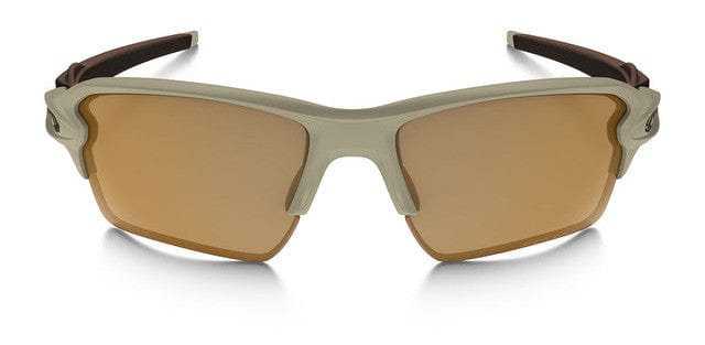 Oakley SI Flak Jacket 2.0 XL with Desert Frame and Bronze Polarized Lens Front