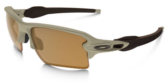 Oakley SI Flak Jacket 2.0 XL with Desert Frame and Bronze Polarized Lens OO9188-38
