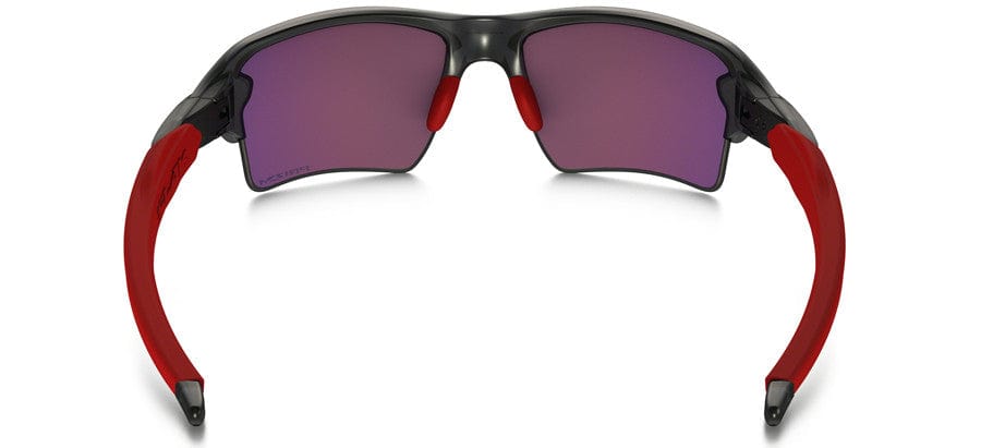 Oakley Flak Jacket 2.0 XL Sunglasses with Grey Smoke Frame and Prizm Road Lens Back