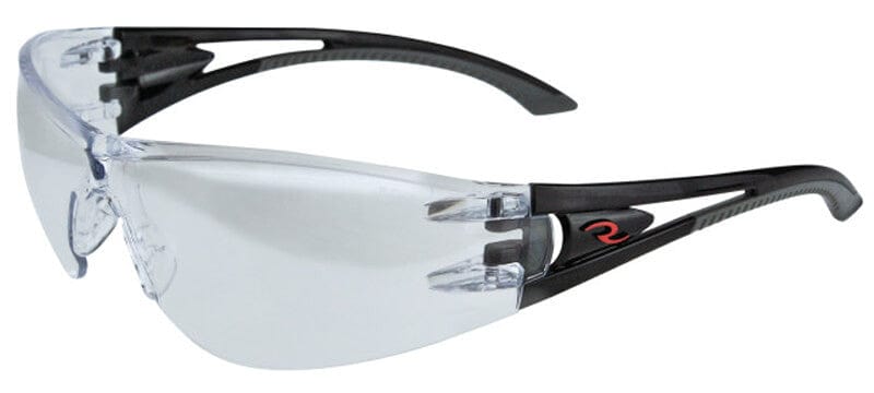 Radians Optima Safety Glasses with Black Frame and Indoor-Outdoor Lens