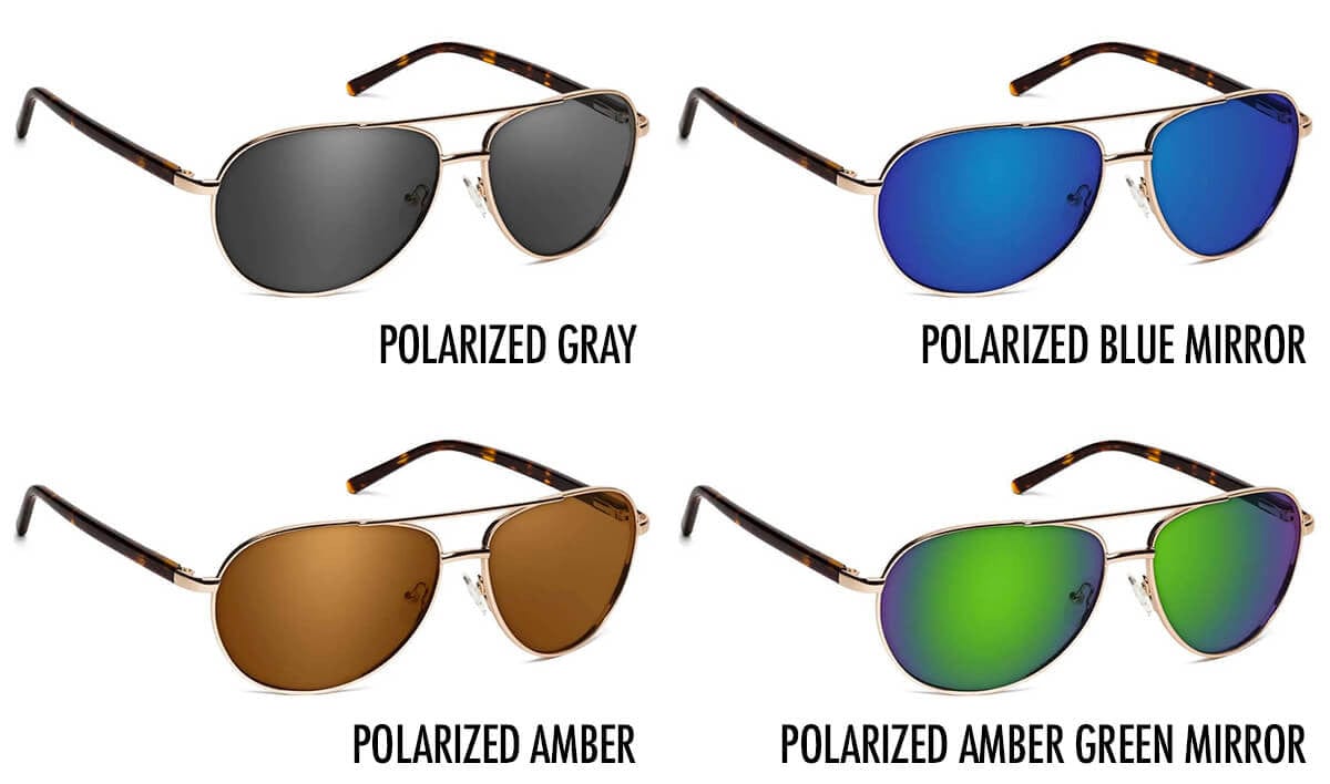 ONOS Superior Polarized Bifocal Sunglasses - 4 Lens Color Options