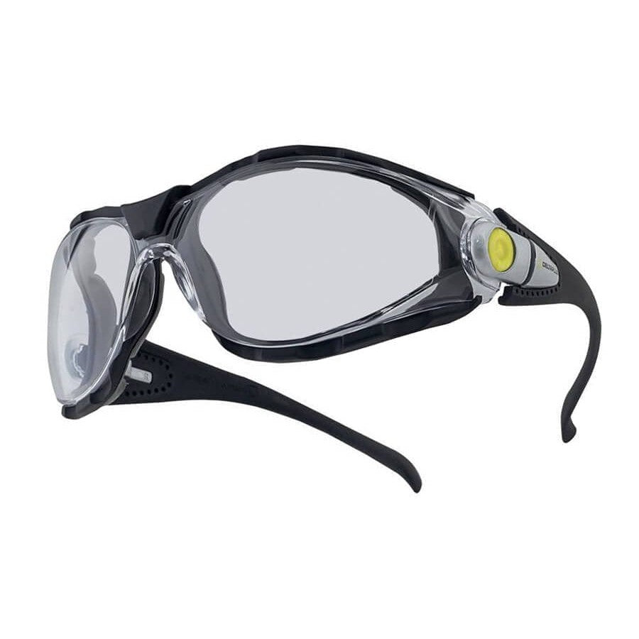 Elvex Pacaya LYVIZ Safety Glasses with Black Frame and Clear Anti-Fog Lens