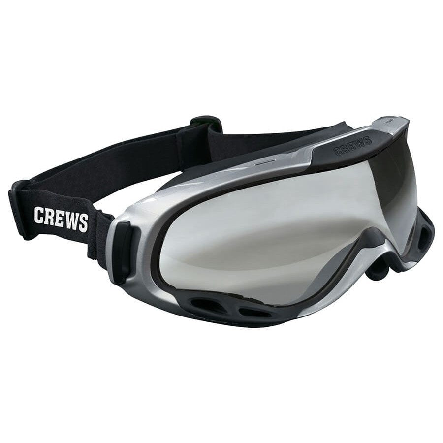 MCR Safety PGX1 Safety Goggle with Elastic Strap and Clear Anti-Fog Lens PGX110AF