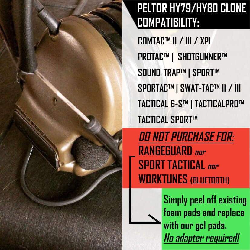 Noisefighters SightLines Adapter Plates For 3M Peltor Headsets-PL200-Safety Glasses USA-2