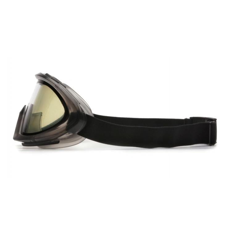 Pyramex Capstone Safety Goggles Gray Frame Dual Clear Anti-Fog Lens-G504DT-Safety Glasses USA-2