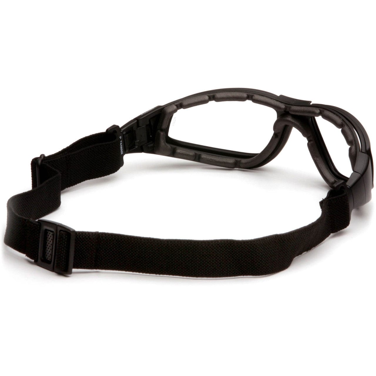Pyramex XSG Goggle Black Frame Clear Anti-Fog Lens with Strap GB4010ST Inside