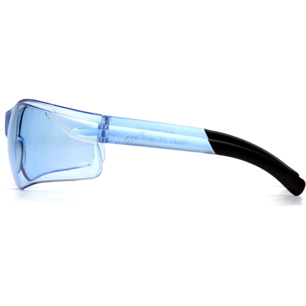 Pyramex Mini Ztek Safety Glasses with Infinity Blue Lens S2560SN Side View