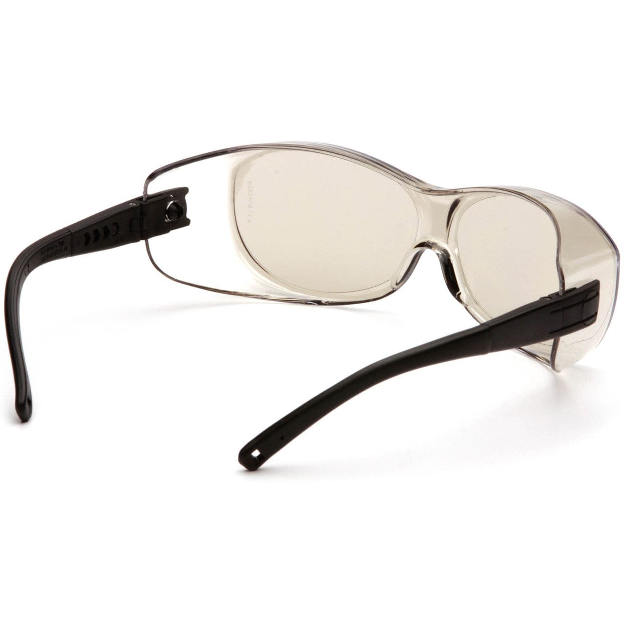 Pyramex OTS S3580SJ Over-The-Glass Safety Glasses with Indoor/Outdoor Lens Inside View