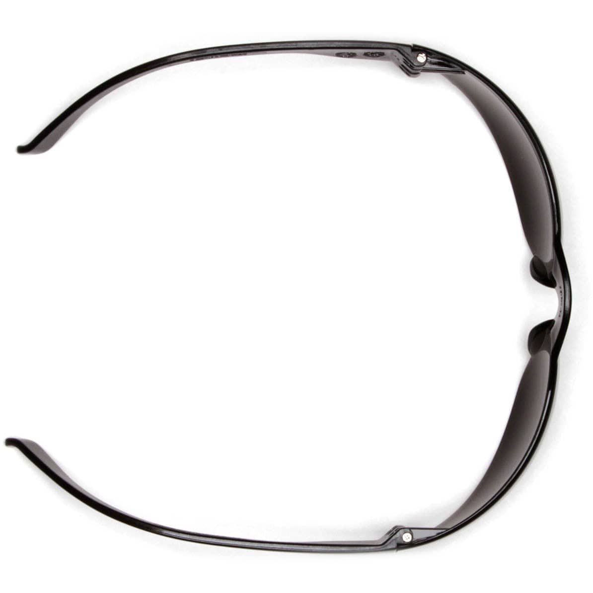 Pyramex Mini Intruder Safety Glasses with Gray Lens S4120SN Top View