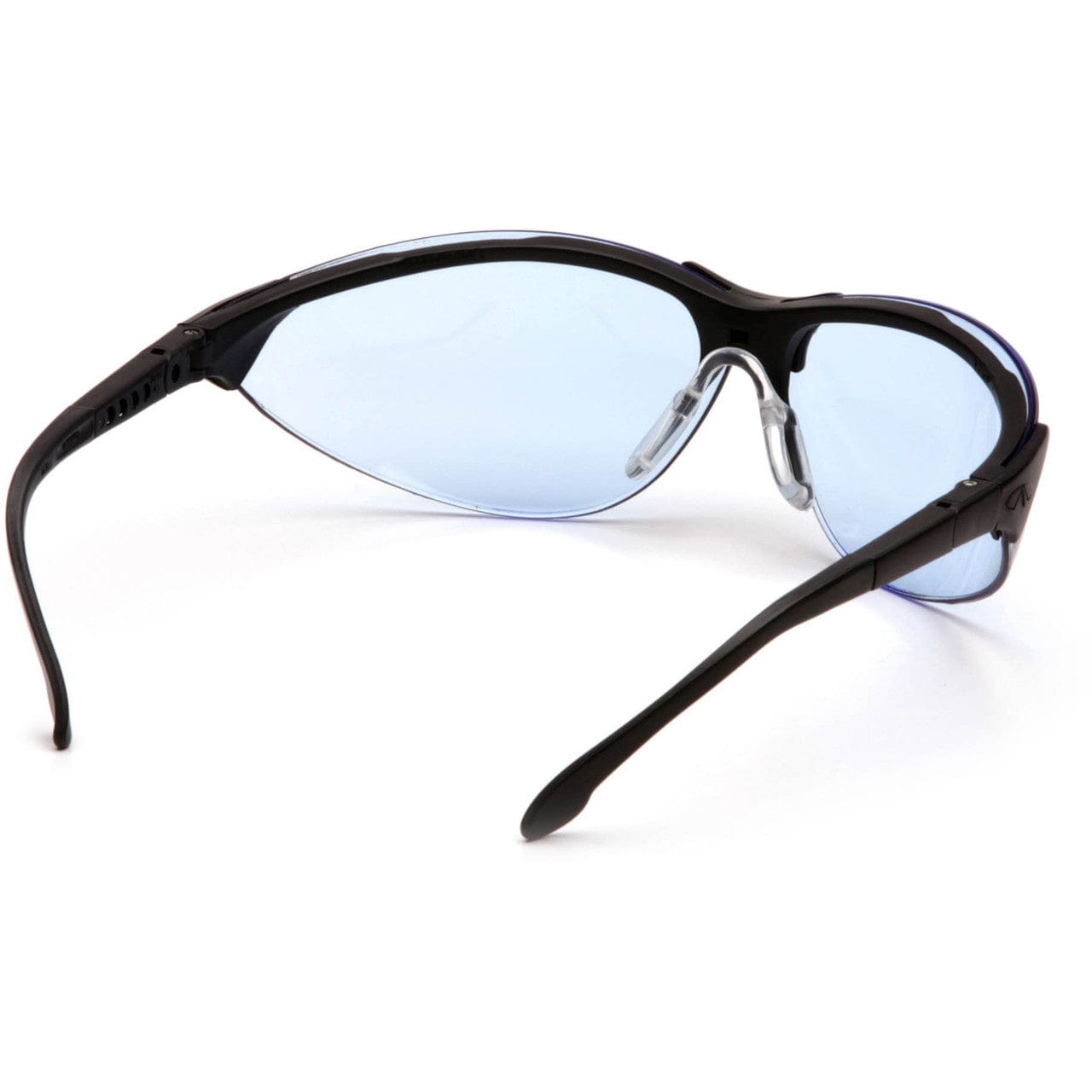 Pyramex Rendezvous Safety Glasses Black Frame Infinity Blue Lens SB2860S Inside