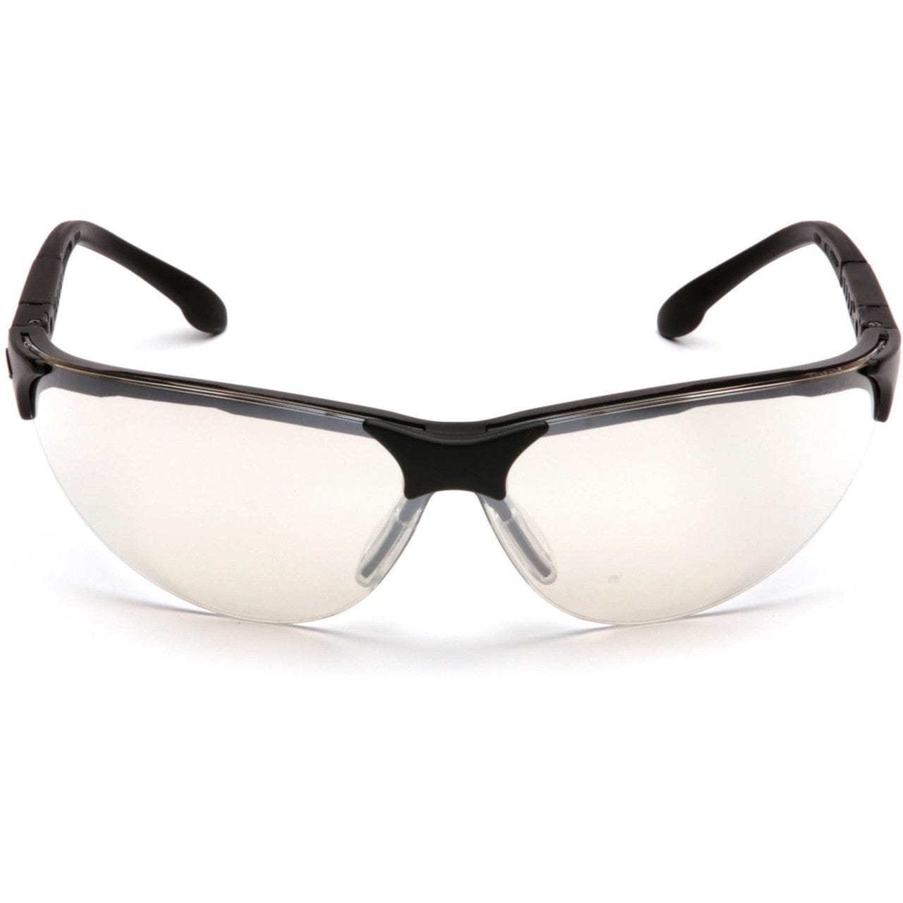 Pyramex Rendezvous Safety Glasses Black Frame Indoor/Outdoor Lens SB2880S Front